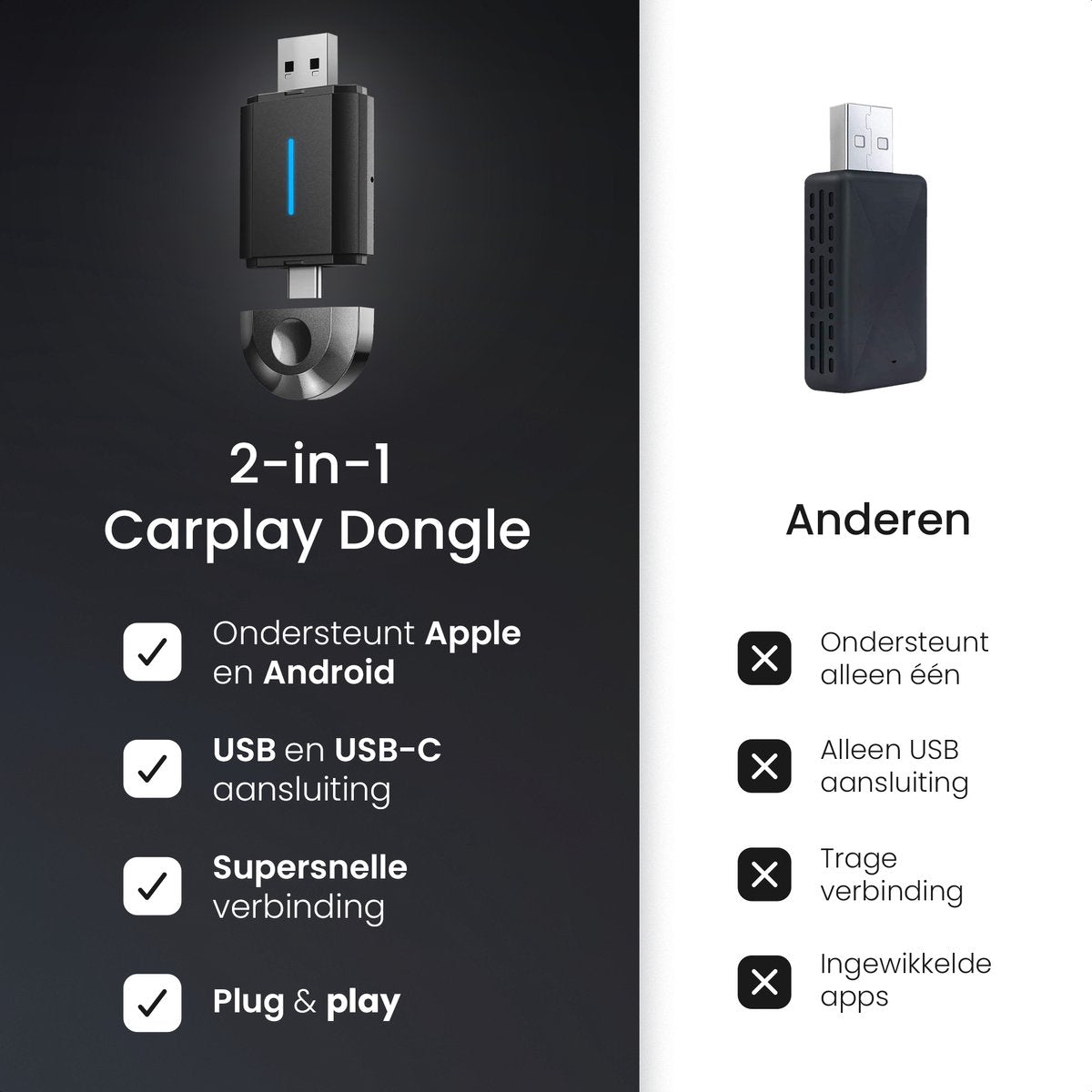 Mindro CarPlay Adapter